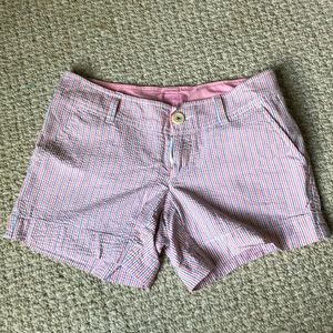 Multi colored stripped Lilly shorts